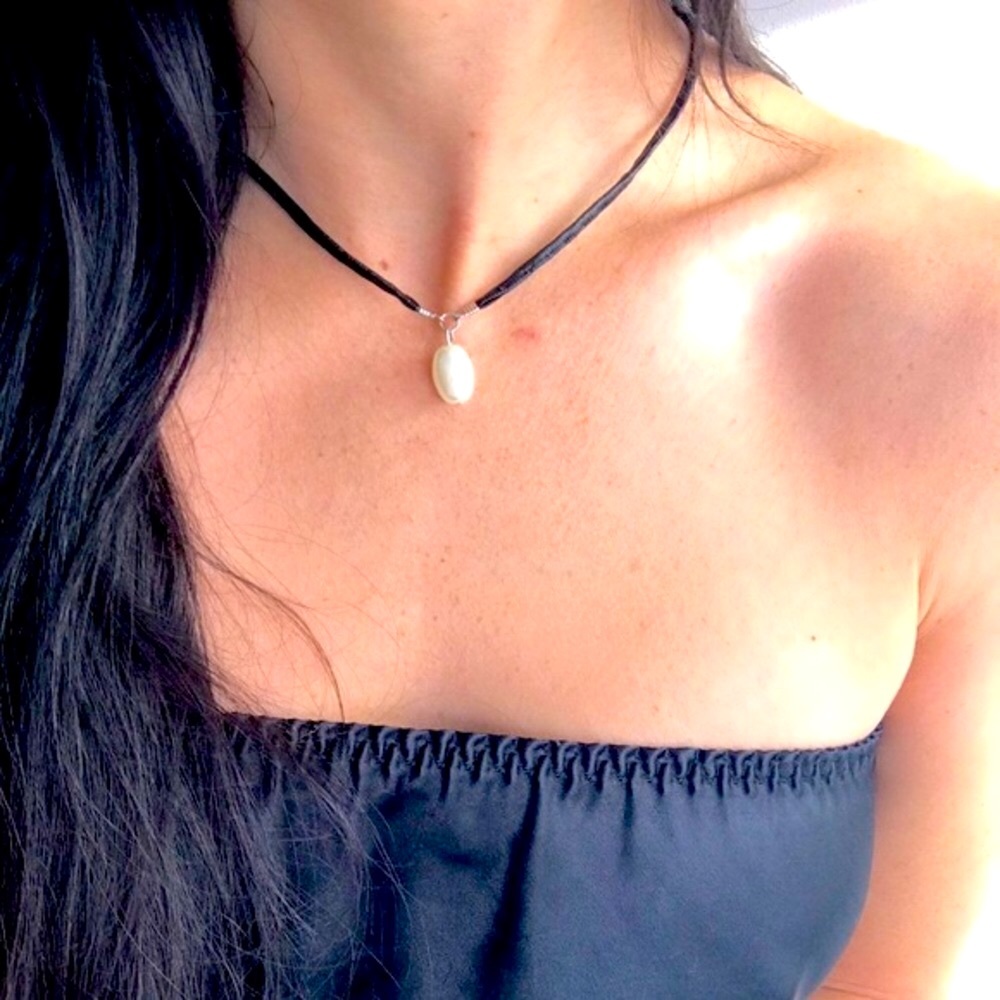 Beautiful Pearl Choker Princess Necklace